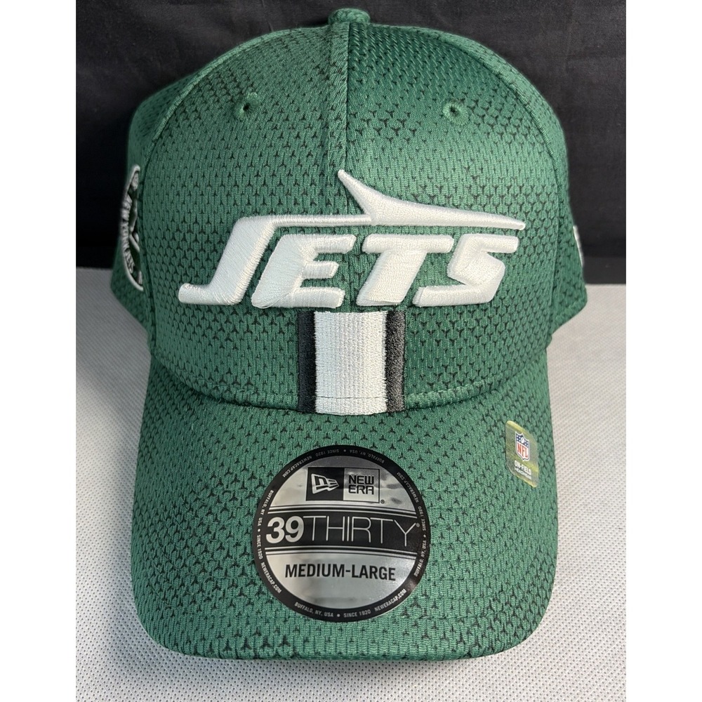 New York Jets 2024 Sideline 39THIRTY Stretch Fit Hat Cap Size Medium-Large - New